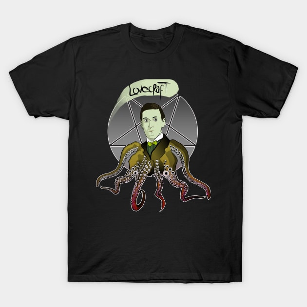 Lovecraft T-Shirt by nazzcat